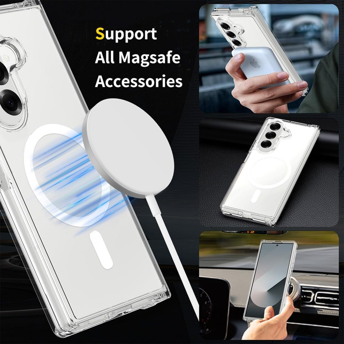 Magnetic MagSafe Case for Samsung Galaxy Z Fold 7 Magnetic MagSafe Case for Samsung Galaxy Z Fold 7